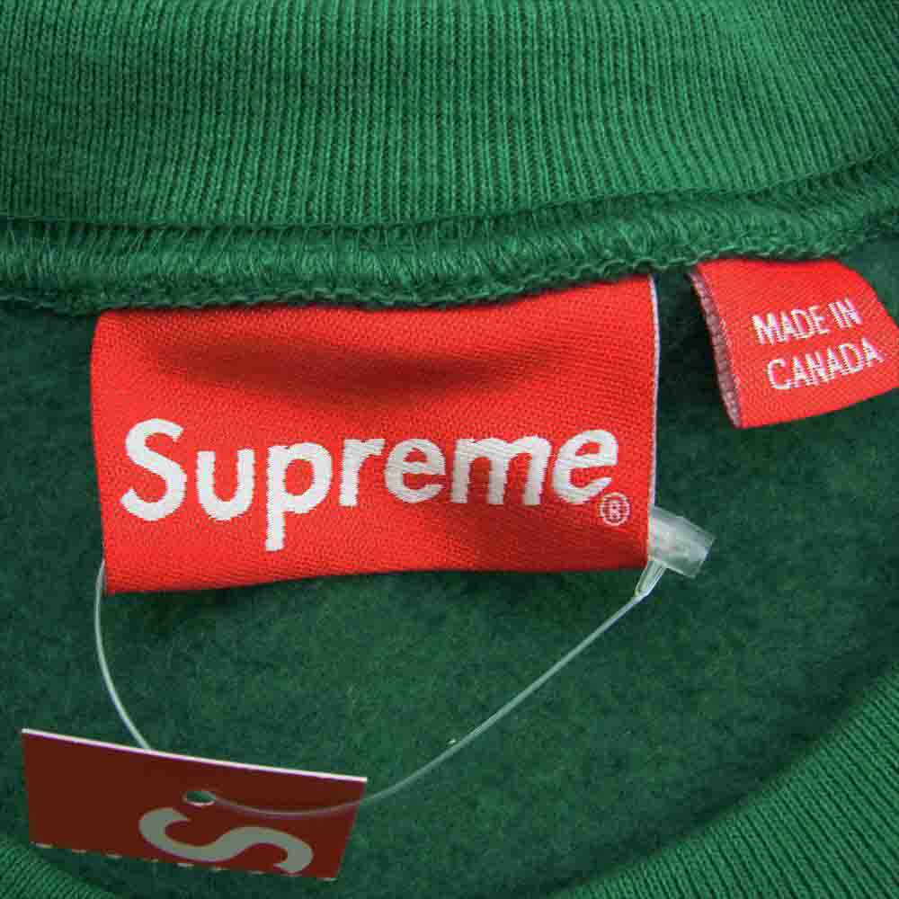 Supreme シュプリーム 23AW Nyc Crewneck ニューヨーク クルーネック スウェット トレーナー グリーン系【新古品】【未使用】【中古】