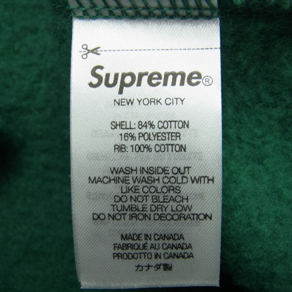 Supreme シュプリーム 23AW Nyc Crewneck ニューヨーク クルーネック スウェット トレーナー グリーン系【新古品】【未使用】【中古】