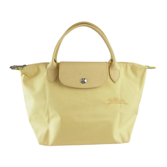 Longchamp ロンシャン ルプリアージュ Sサイズ トート バッグ イエロー系【中古】