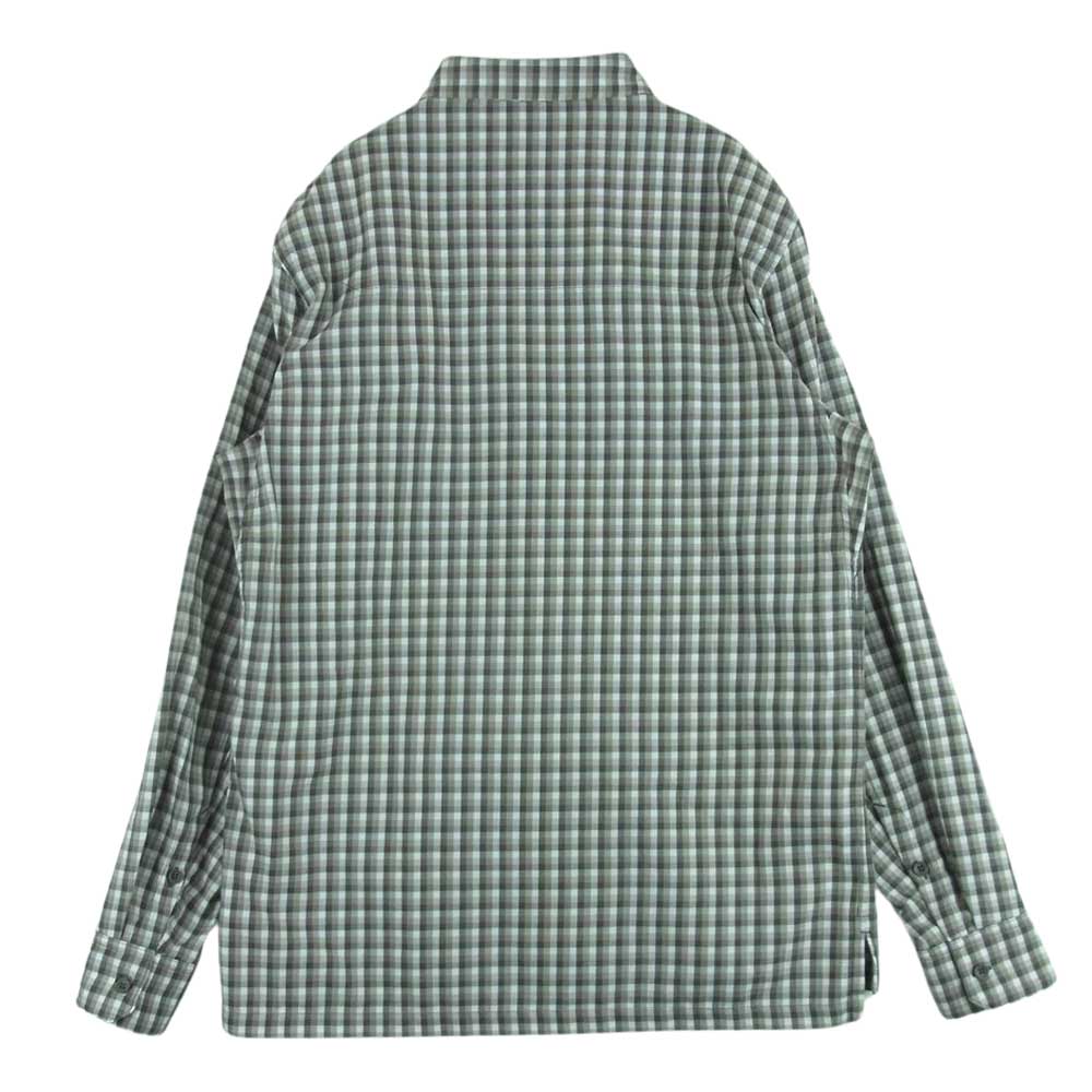 ARC'TERYX アークテリクス CAMBRION SHIRT LS キャンブリオン チェック 長袖 シャツ グレイッシュブラウン系 S【中古】