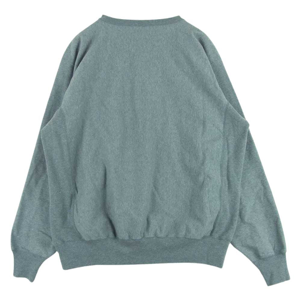 AURALEE オーラリー 23SS A23SP02SM SUPER MILLED SWEAT P/O スーパーマイルド クルーネック スウェット プルオーバー トレーナー グレー系 3【中古】