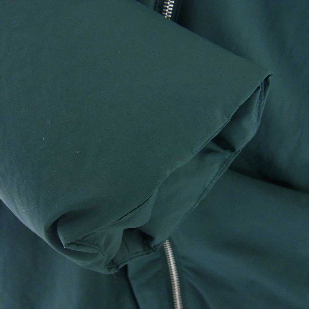 JIL SANDER ジルサンダー 22AW J47AF0004 J70008 DOWN JACKET 06 ダブルジップ フーデッドパデッドジャケット グリーン系 S【美品】【中古】