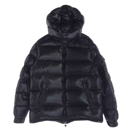 MONCLER モンクレール MAYA マヤ ダウン ジャケット ブラック ブラック系 4【美品】【中古】