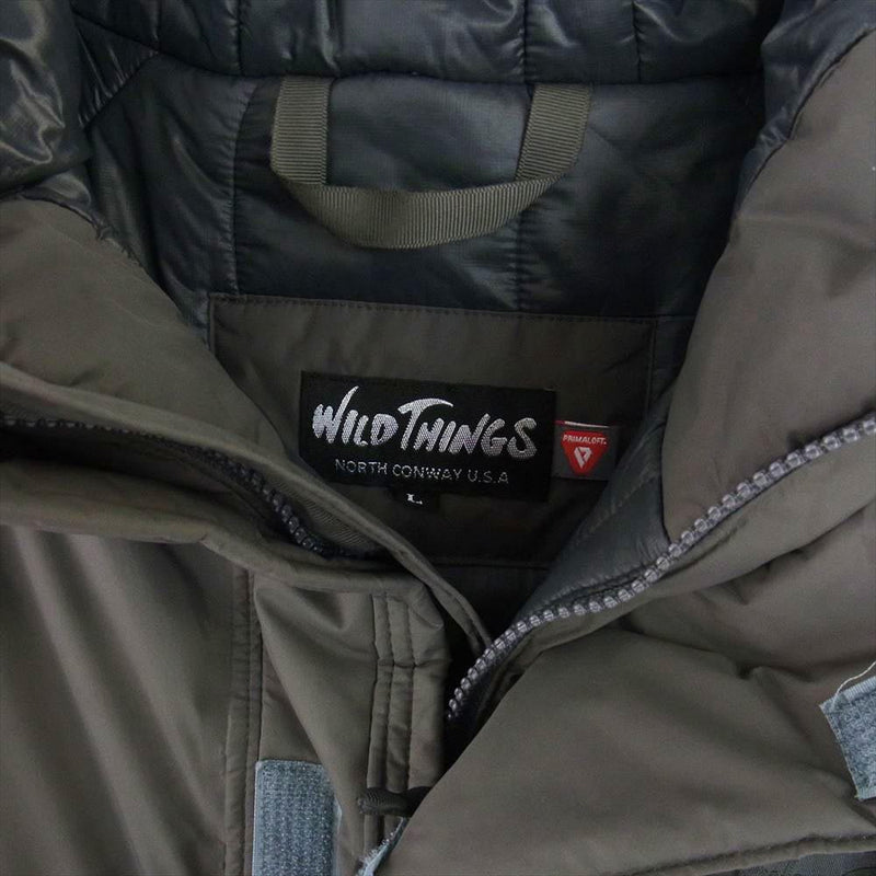 WILDTHINGS ワイルドシングス WT21201IT CB DENALI JACKET クライム ブース プリマロフト デナリ ジャケット グレー系 L【中古】