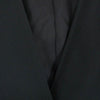 Yohji Yamamoto POUR HOMME ヨウジヤマモトプールオム HG-J11-100 PRODUCE プロデュース 100番ウールギャバジン シワギャバ ノーカラーロングJKT ジャケット コート ブラック系 3【美品】【中古】
