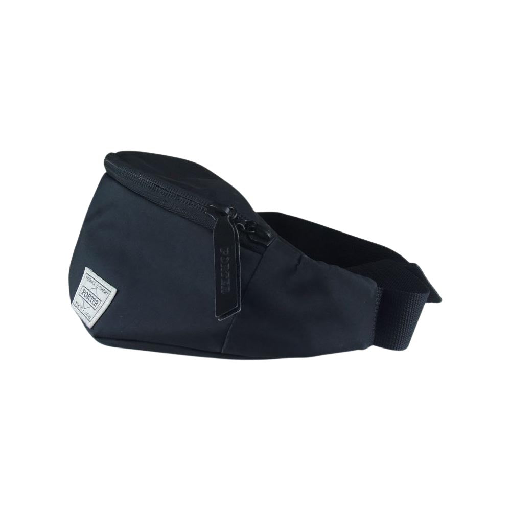 PORTER ポーター MOUSSE WAISTBAG S ムース ウエスト バッグ ショルダー ブラック系【中古】