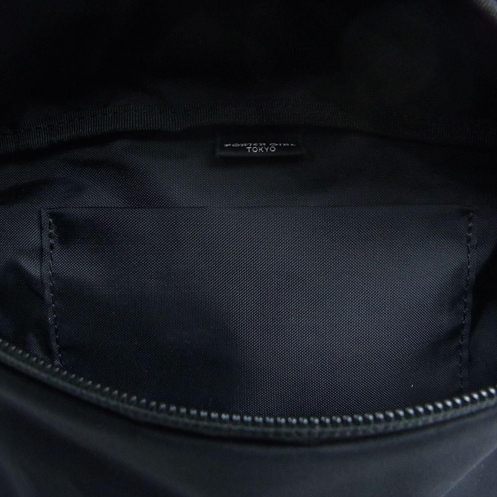 PORTER ポーター MOUSSE WAISTBAG S ムース ウエスト バッグ ショルダー ブラック系【中古】