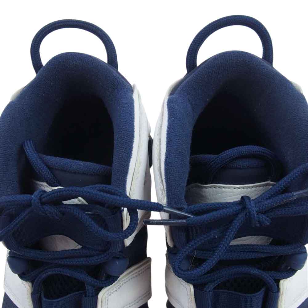 NIKE ナイキ 414962 104 AIR MORE UPTEMPO エア モア アップテンポ スニーカー オリンピック スニーカー ホワイト系 ネイビー系 27cm【中古】