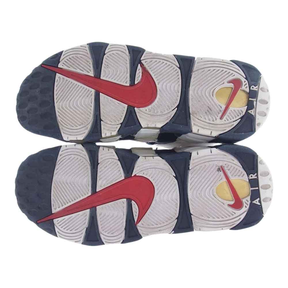 NIKE ナイキ 414962 104 AIR MORE UPTEMPO エア モア アップテンポ スニーカー オリンピック スニーカー ホワイト系 ネイビー系 27cm【中古】