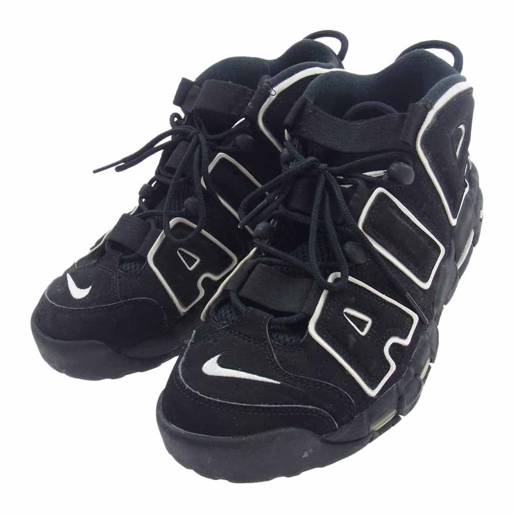 NIKE ナイキ 414962 002 AIR MORE UPTEMPO エア モア アップテンポ スニーカー ブラック系 26.5cm【中古】