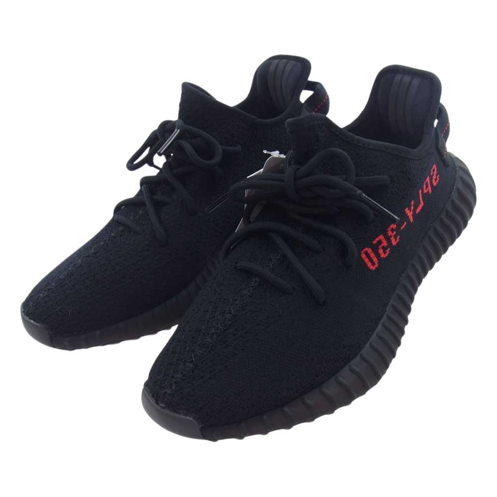adidas アディダス CP9652 YEEZY BOOST 350 V2 イージー ブースト 350 V2 ブラック レッド ブラック系 26.5cm【新古品】【未使用】【中古】
