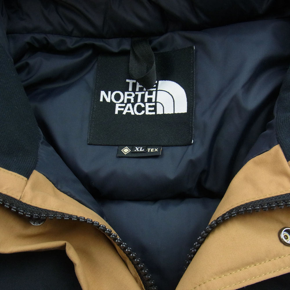 THE NORTH FACE ノースフェイス ND91930　 Mountain Down Jacket マウンテン ダウン ジャケット ライトブラウン系 XL【中古】