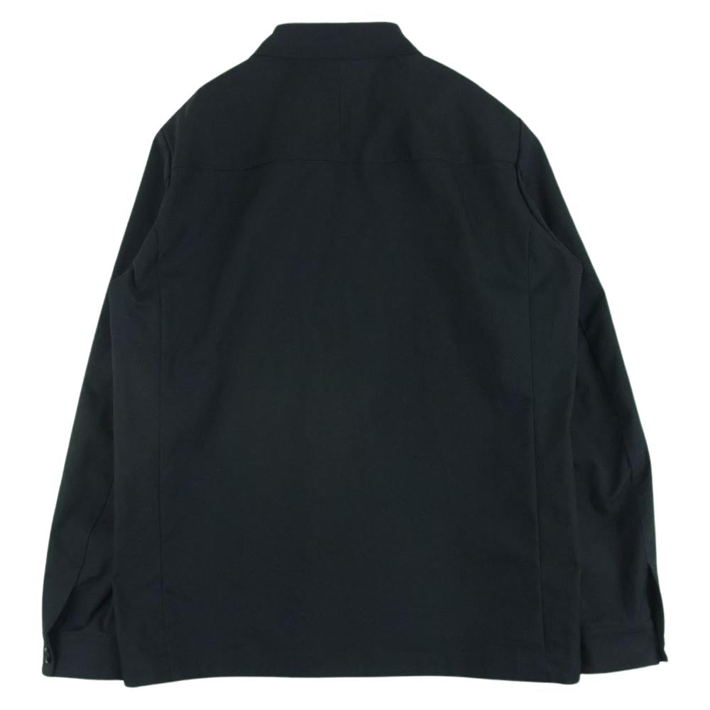 ATTACHMENT アタッチメント 18AW KB83-024  スパン ポリエステル ストレッチ ツイル ワーク ジャケット ブラック系 2【中古】