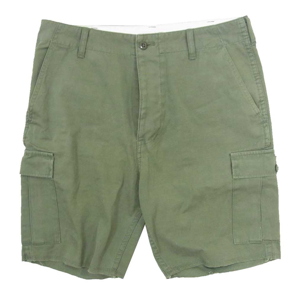 WACKO MARIA ワコマリア W.M.D.H ベイカー ハーフ パンツ カーキ系 M【中古】