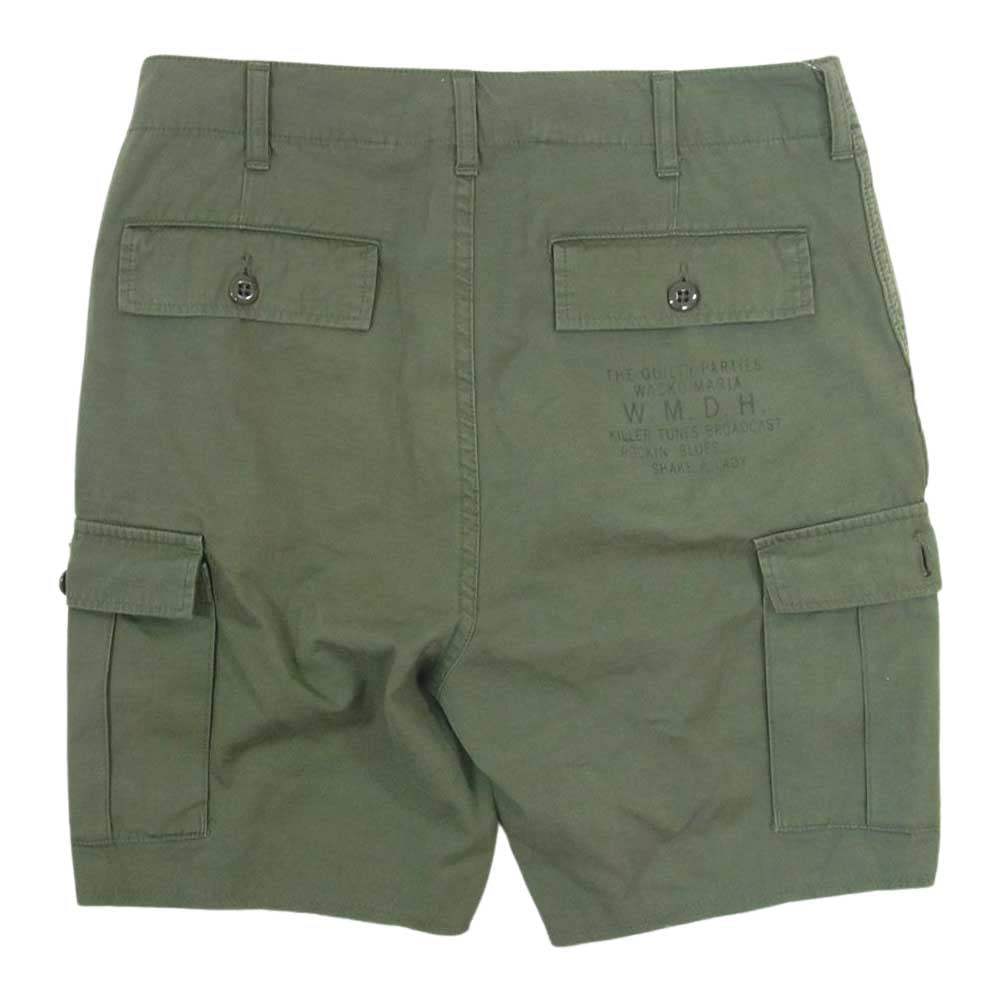 WACKO MARIA ワコマリア W.M.D.H ベイカー ハーフ パンツ カーキ系 M【中古】