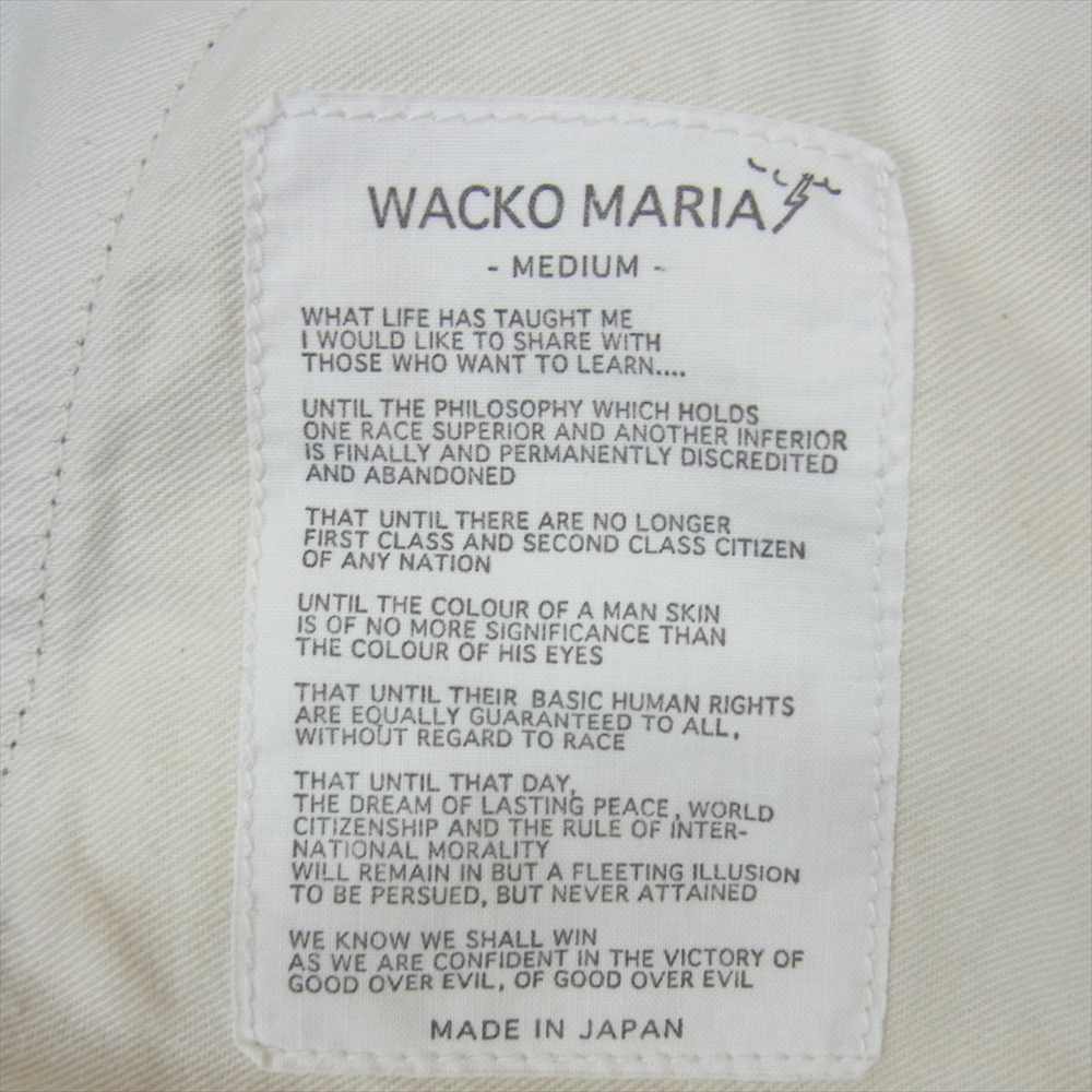 WACKO MARIA ワコマリア W.M.D.H ベイカー ハーフ パンツ カーキ系 M【中古】