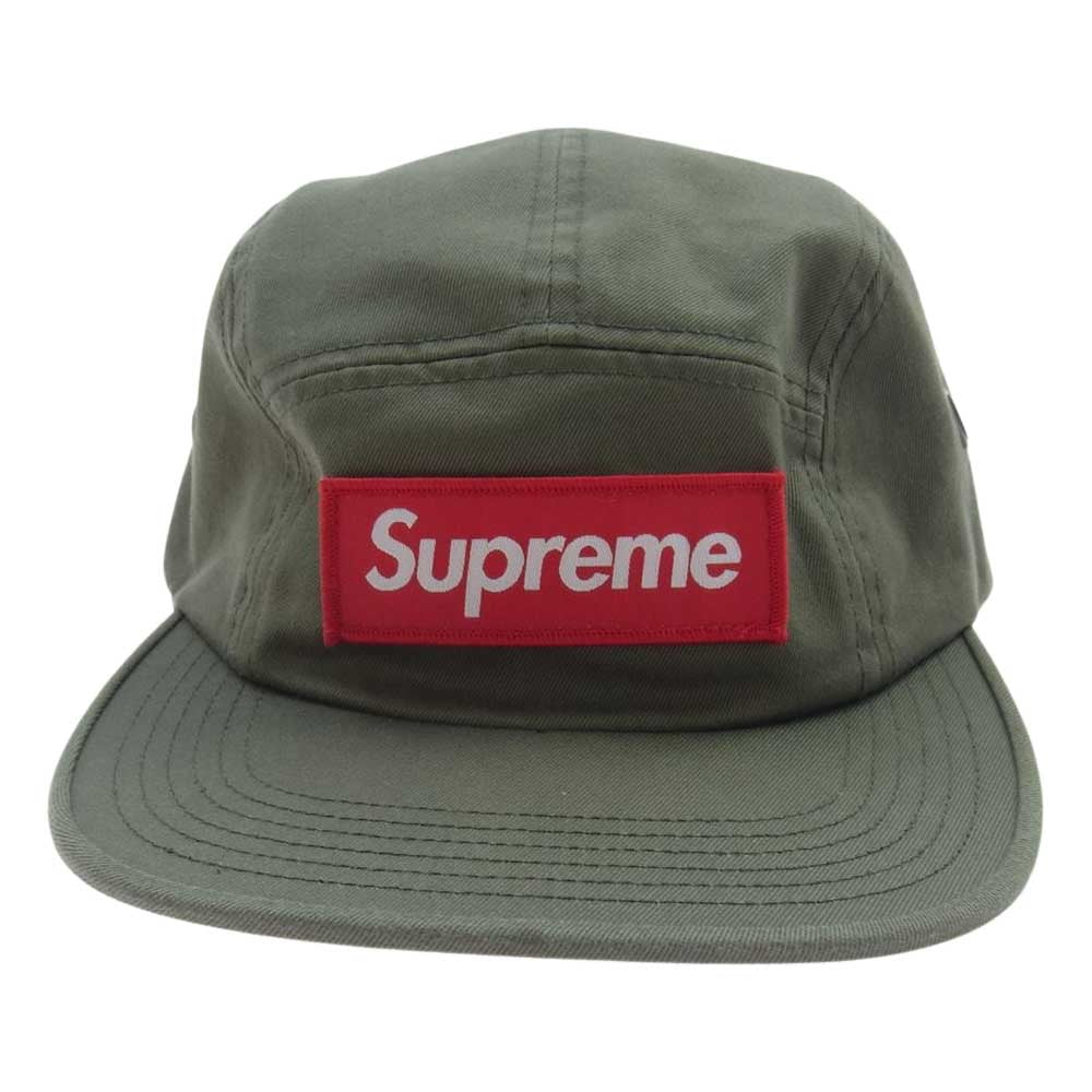 Supreme シュプリーム 16AW Camo Camp Cap ボックスロゴ キャンプ キャップ カーキ系【中古】