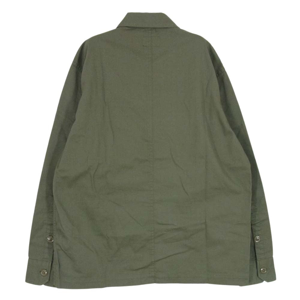 WTAPS ダブルタップス 16SS 161GWDT-SHM02 BUDS LS SHIRT バッズ ロングスリーブ シャツ カーキ系 2【中古】