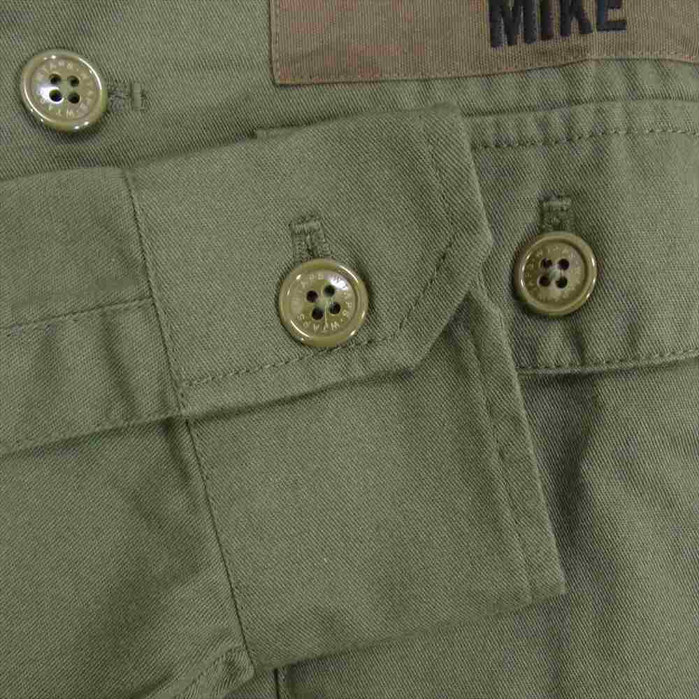 WTAPS ダブルタップス 16SS 161GWDT-SHM02 BUDS LS SHIRT バッズ ロングスリーブ シャツ カーキ系 2【中古】