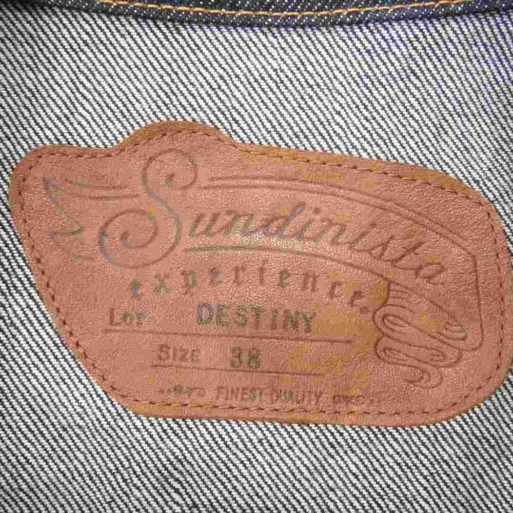 サンディニスタエクスペリエンス DESTINY デニム ジャケット インディゴブルー系 38【中古】