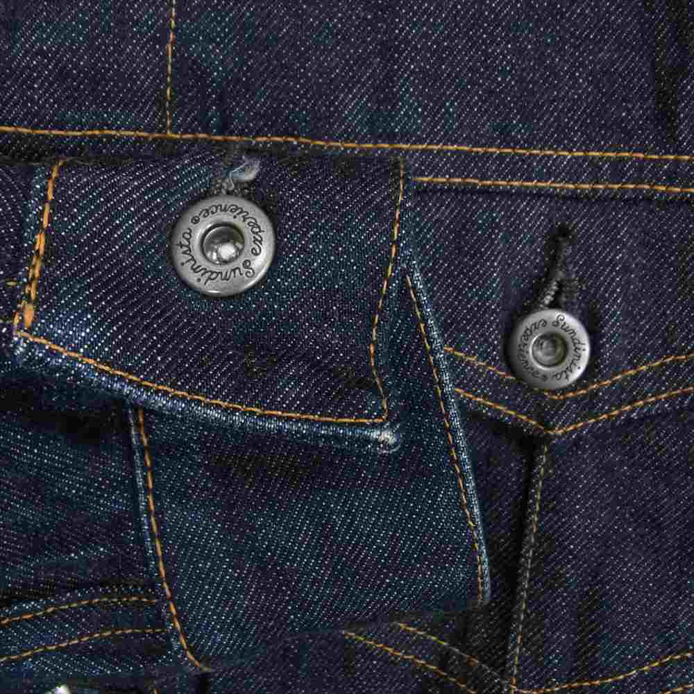 サンディニスタエクスペリエンス DESTINY デニム ジャケット インディゴブルー系 38【中古】