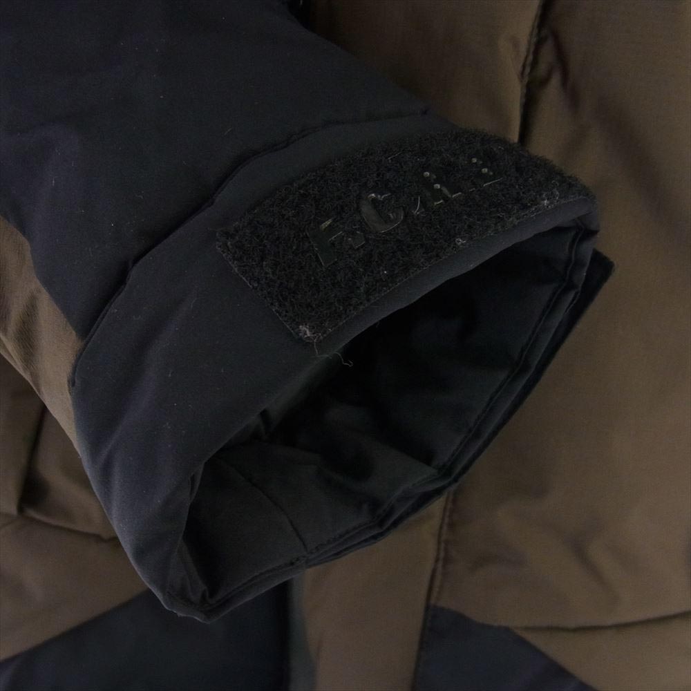 F.C.R.B. エフシーアールビー FCRB-212028 DOWN BENCH PARKA ダウン ベンチ パーカ ジャケット ブラック系 カーキ系 S【中古】