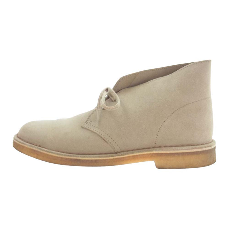 Clarks クラークス 60916348 DESERT BOOT デザートブーツ スエードレザー ベージュ系 25.5cm【中古】