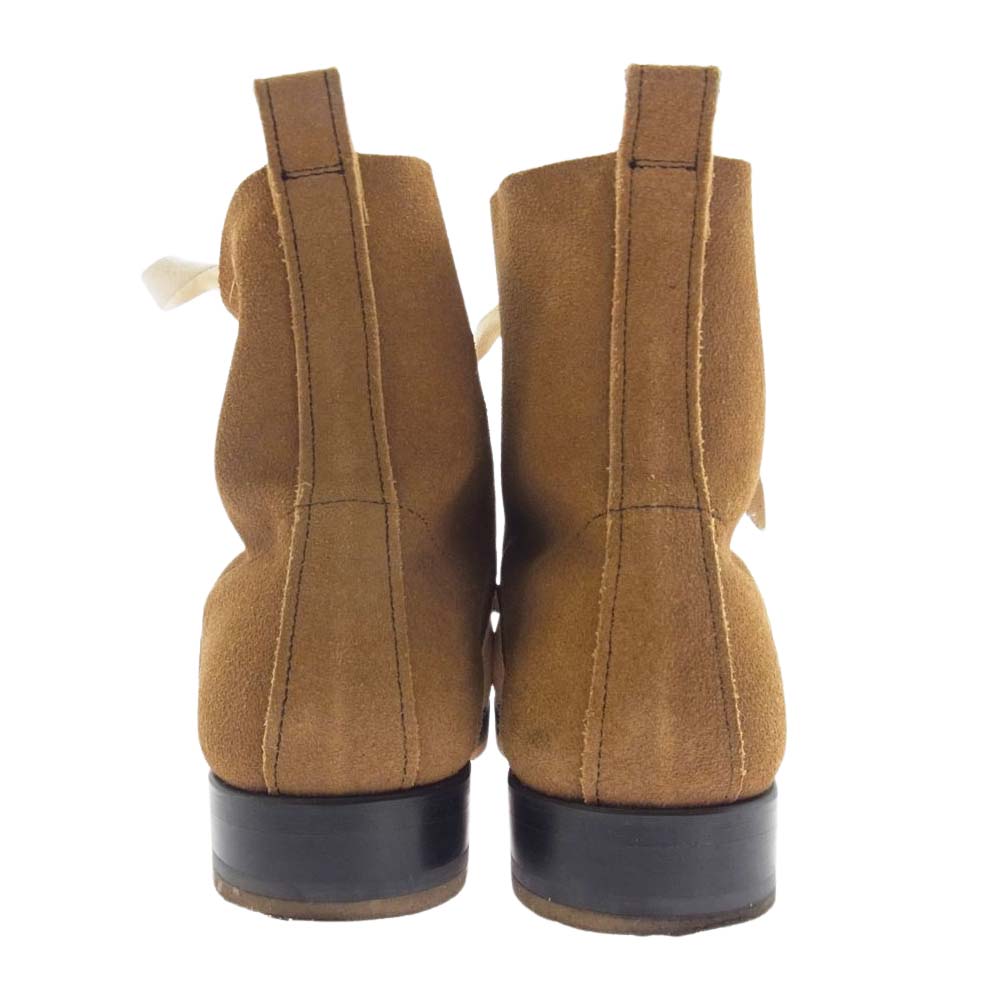 SUNSEA サンシー 17AW 17A85 Suede Desert Boots スエード デザート ブーツ ライトブラウン系 2【中古】