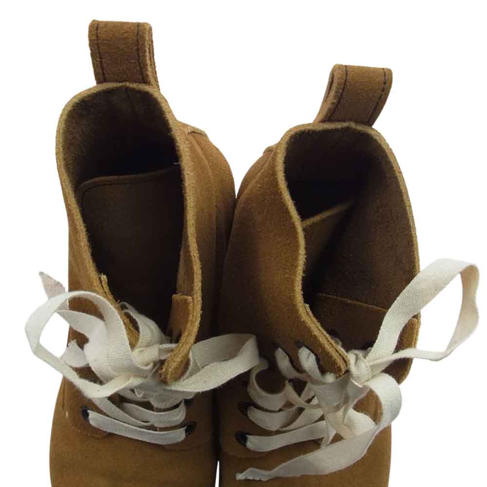 SUNSEA サンシー 17AW 17A85 Suede Desert Boots スエード デザート ブーツ ライトブラウン系 2【中古】