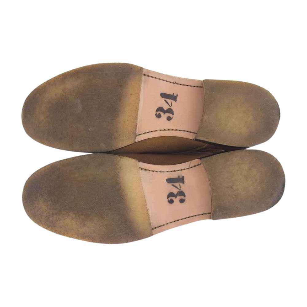 SUNSEA サンシー 17AW 17A85 Suede Desert Boots スエード デザート ブーツ ライトブラウン系 2【中古】