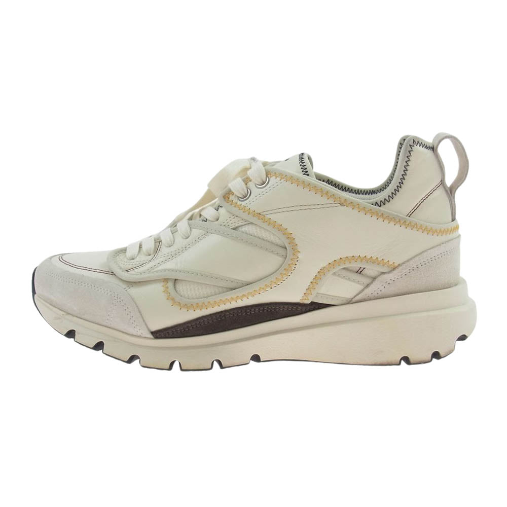 オーエーエムシー 53-01-24-01002 Aurora Runner スニーカー オフホワイト系 42【中古】