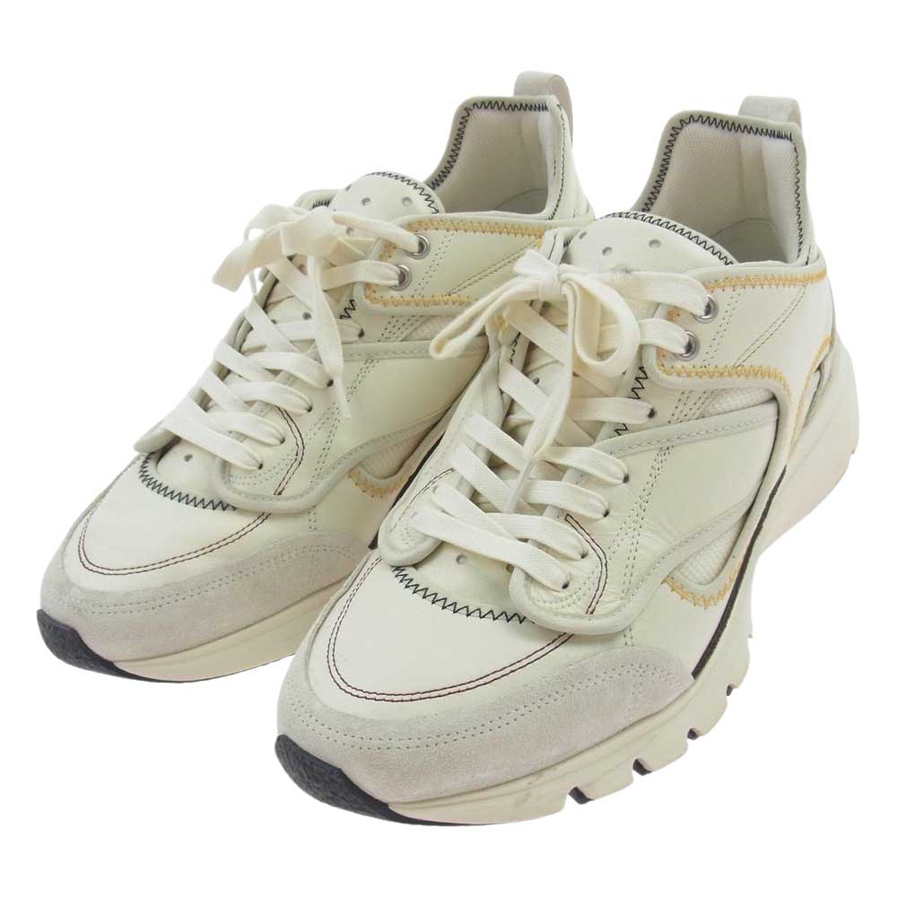 オーエーエムシー 53-01-24-01002 Aurora Runner スニーカー オフホワイト系 42【中古】
