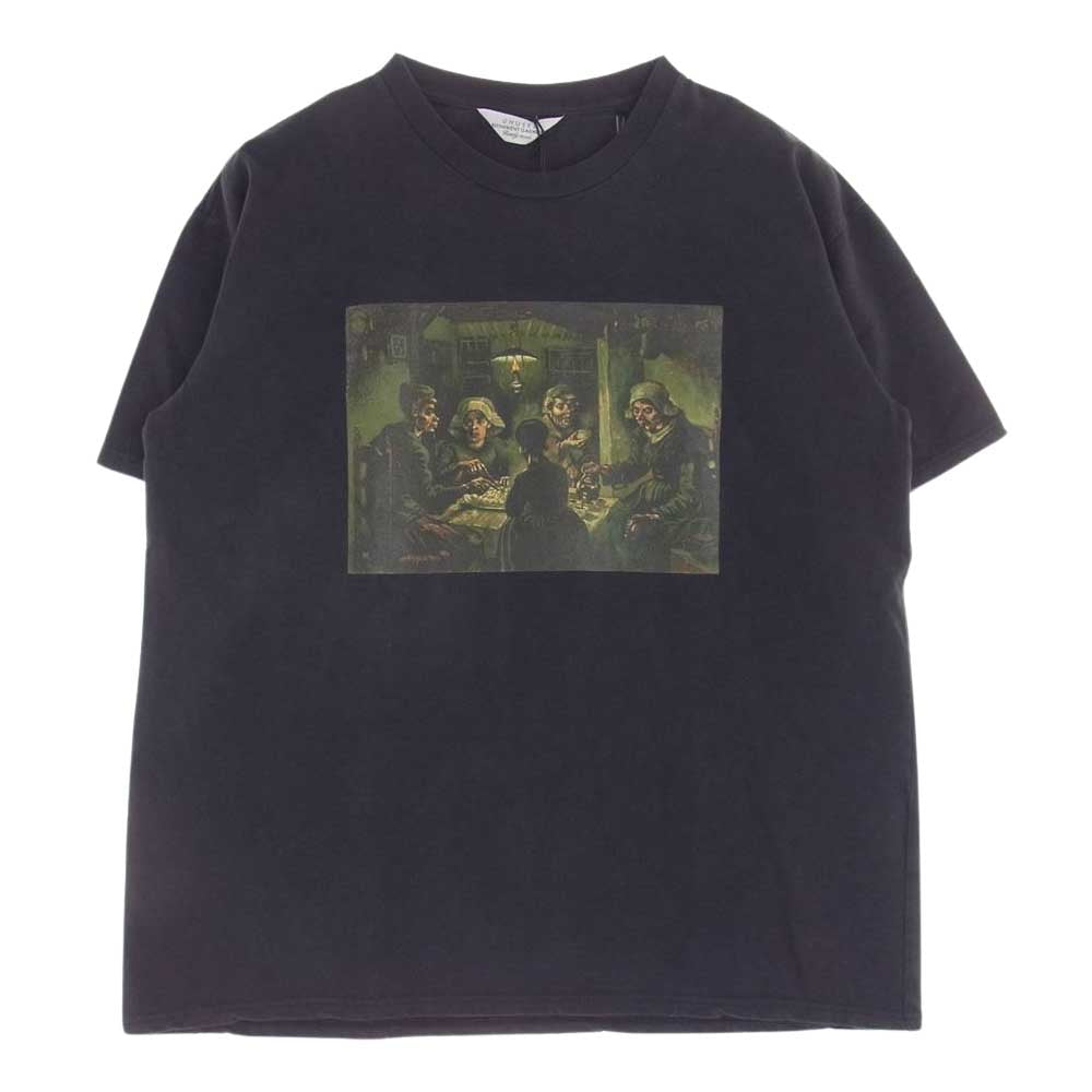 UNUSED アンユーズド US1638-c220s2 Van Gogh Museum The Potato Eaters ゴッホ 半袖 Tシャツ ブラック系 2【極上美品】【中古】