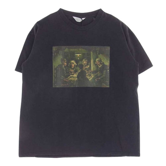 UNUSED アンユーズド US1638-c220s2 Van Gogh Museum The Potato Eaters ゴッホ 半袖 Tシャツ ブラック系 2【極上美品】【中古】