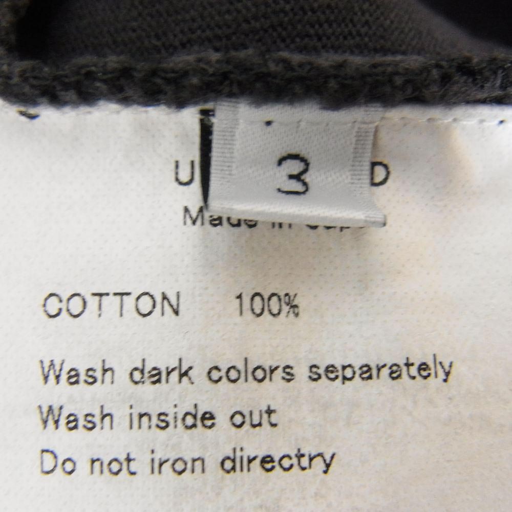 UNUSED アンユーズド US1634-c220s3 Van Gogh Museum Sunflowers ゴッホ ヒマワリ 半袖 Tシャツ ブラック系 3【極上美品】【中古】