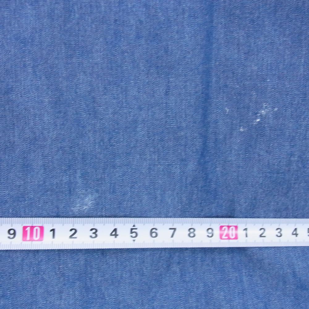 ヘリル 20-050-HL-8020-3 Cottoncashmere Workshirts コットン カシミヤ ワークシャツ ブルー系 サイズ表記無【美品】【中古】