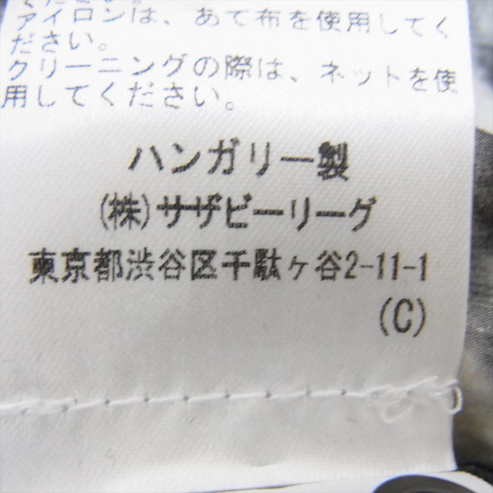 DRIES VAN NOTEN ドリスヴァンノッテン 3020700174 3770 国内正規品 タイダイ染め コットン 長袖 シャツ ブラック系 48【美品】【中古】