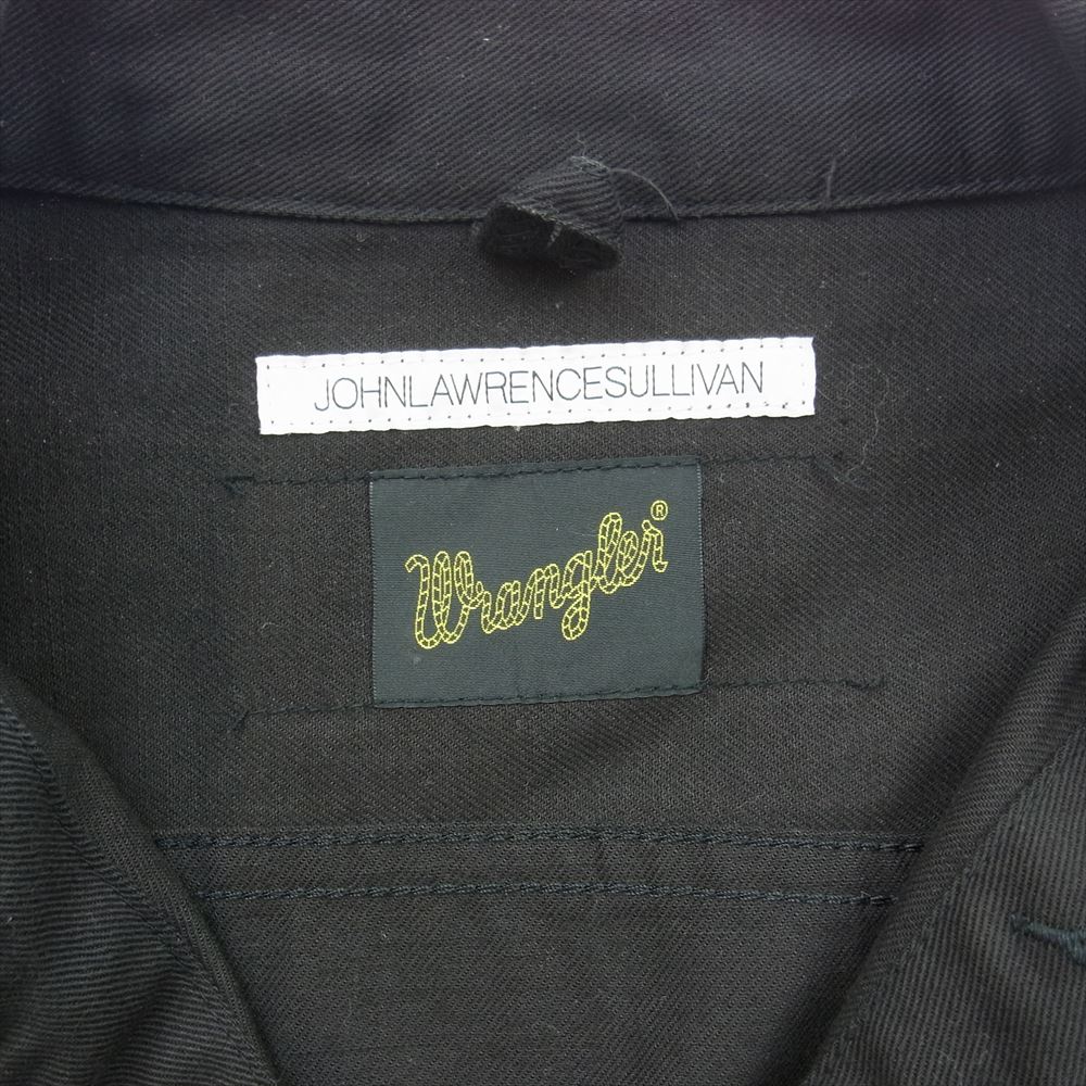 JOHN LAWRENCE SULLIVAN ジョンローレンスサリバン Wrangler ラングラー S9120 1A017 11-39 デニムジャケット Gジャン ブラック系 40【中古】