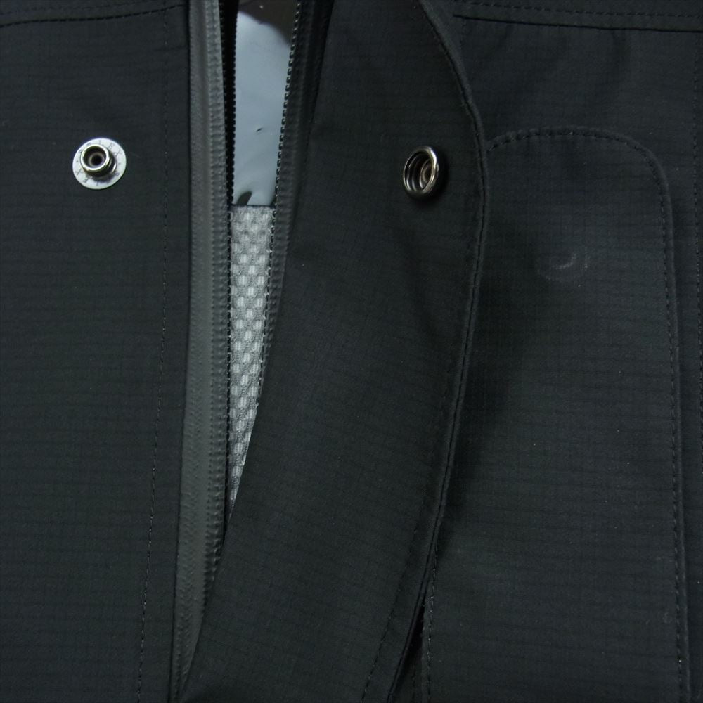 JUNYA WATANABE COMME des GARCONS MAN ジュンヤワタナベコムデギャルソンマン WC-J901-100 EYE アイ エステルリップストップ GORE-TEX J901 ゴアテックス フード収納可能 シェル ジャケット ブラック系 M【中古】