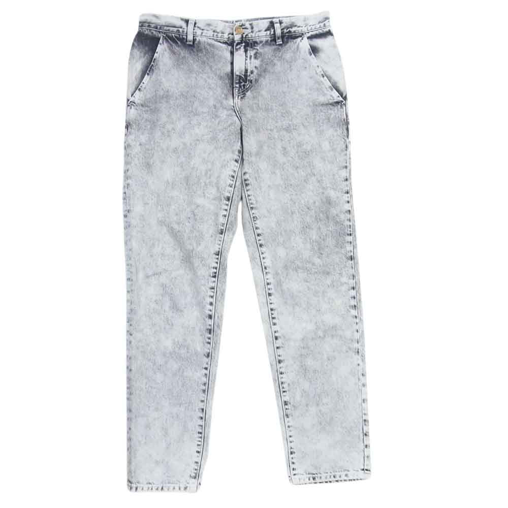 ディガウェル ケミカルウォッシュ テーパード デニム パンツ ブラック系 1【中古】