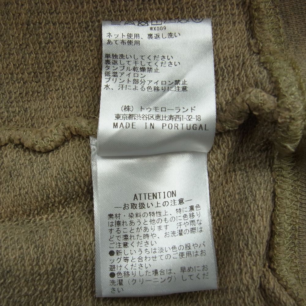 フィップス LUMBER LOGO HOODIE ロゴ フーディー パーカー ベージュ系 L【極上美品】【中古】