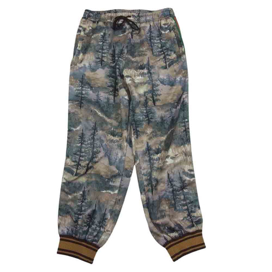 GUCCI グッチ × THE NORTH FACE ノースフェイス 21AW 671446 XJDQ8 Jogging Pant ジョギング ジョガー スウェット パンツ マルチカラー系 S【中古】
