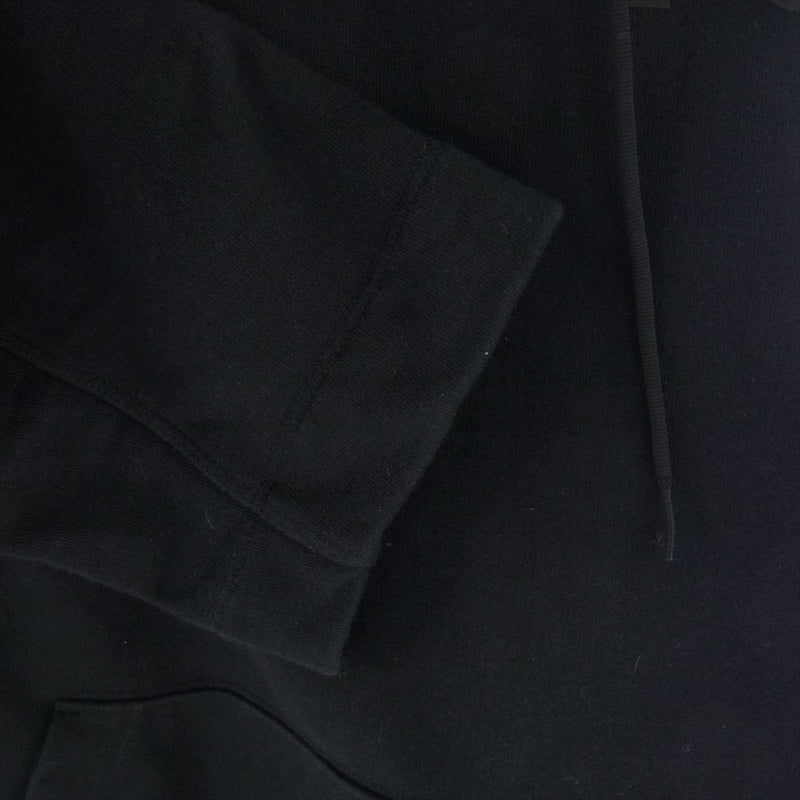 Y-3 Yohji Yamamoto ワイスリー ヨウジヤマモト FN3379 logo hoodie クラシックロゴプリント プルオーバー パーカー フーディ ブラック系 M【中古】