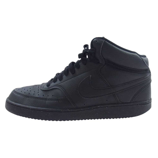 NIKE ナイキ DN3577-003 Court Vision Mid Next Nature コート ビジョン ミッド ネクスト ネイチャー スニーカー ブラック系 26.5cm【中古】