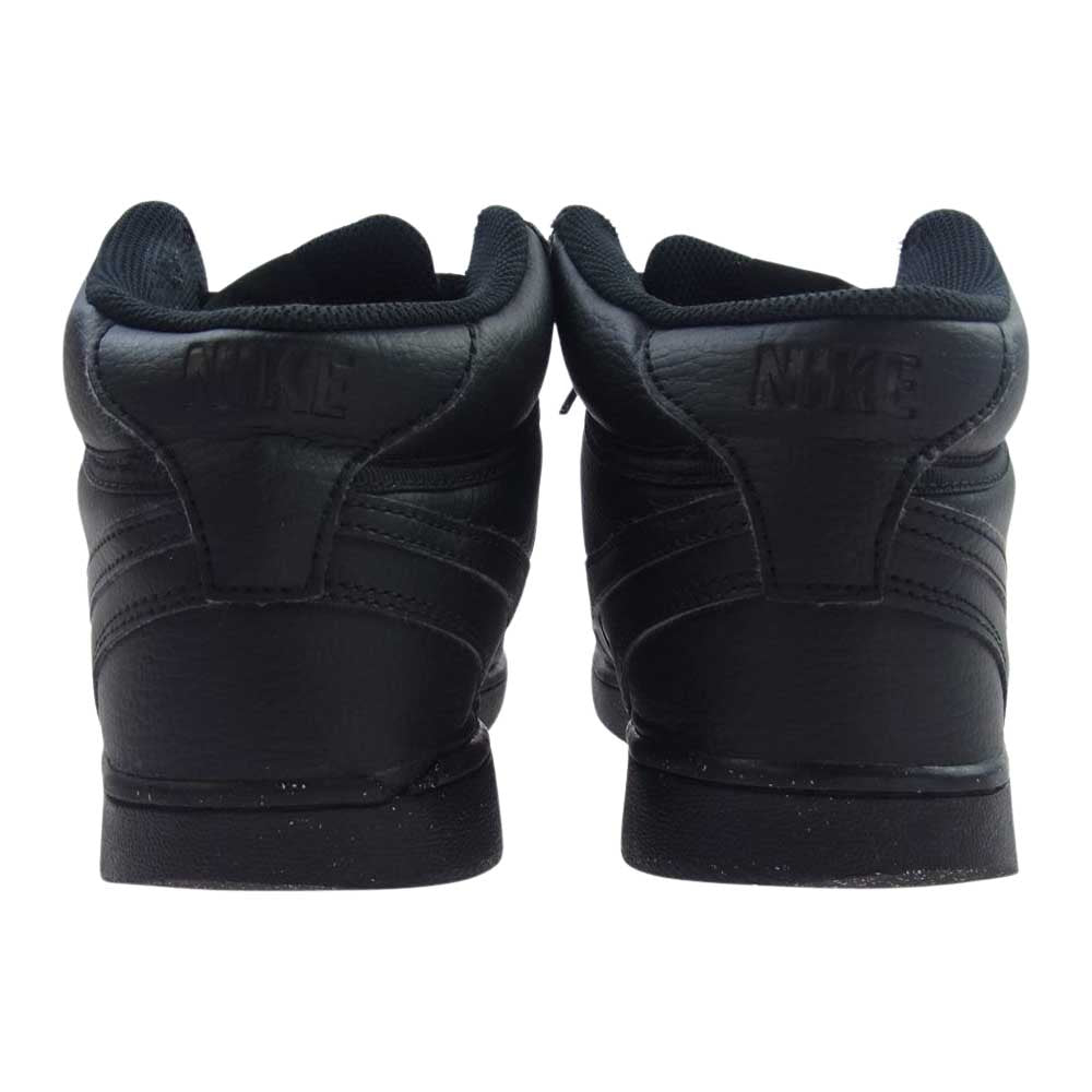 NIKE ナイキ DN3577-003 Court Vision Mid Next Nature コート ビジョン ミッド ネクスト ネイチャー スニーカー ブラック系 26.5cm【中古】
