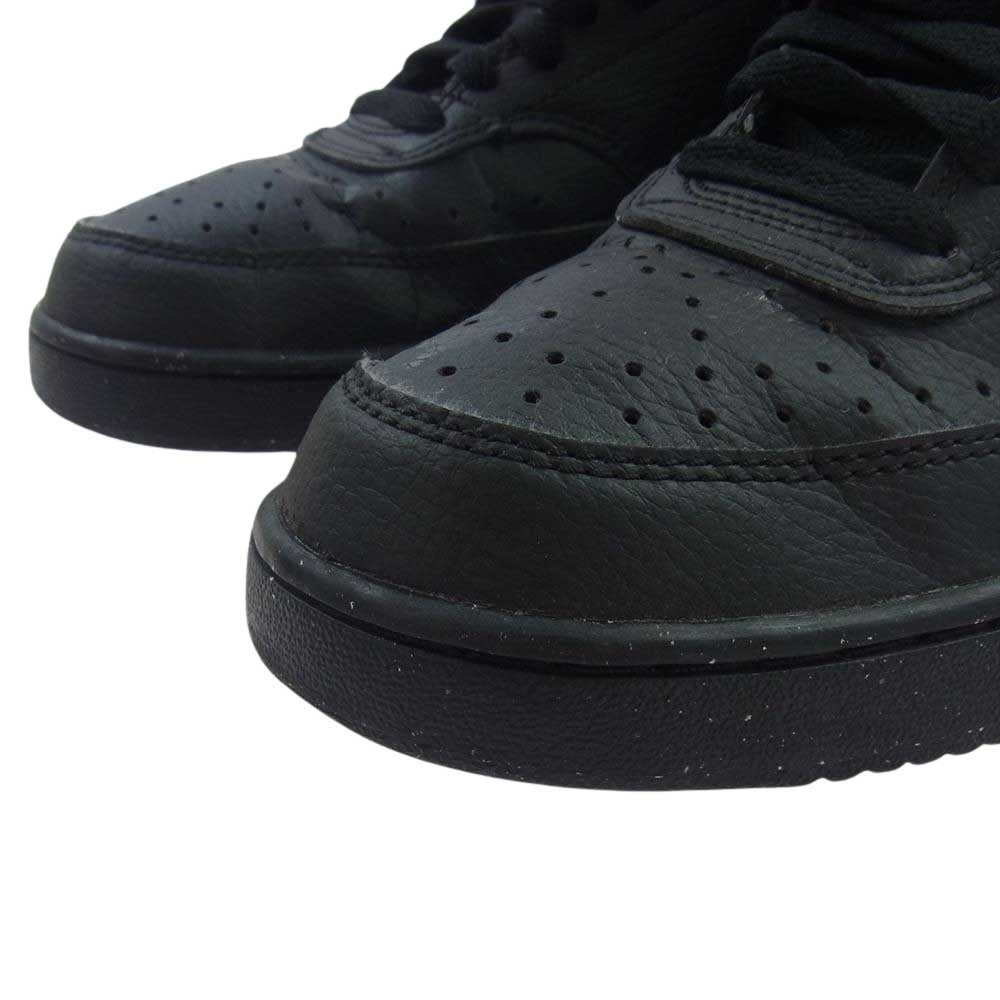 NIKE ナイキ DN3577-003 Court Vision Mid Next Nature コート ビジョン ミッド ネクスト ネイチャー スニーカー ブラック系 26.5cm【中古】