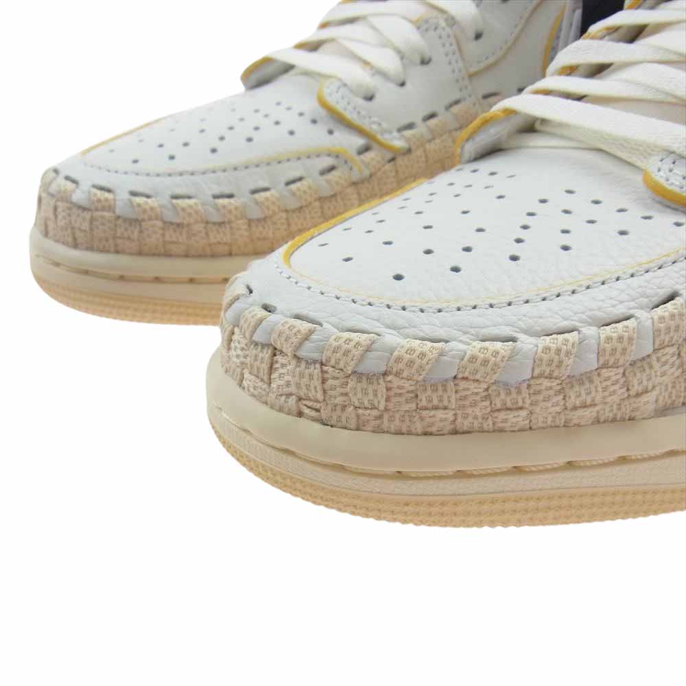 NIKE AIR JORDAN ナイキ ジョーダン FD2565-100 UNION Bephies Beauty Supply AJ1 High OG Summer 96 ユニオン ハイカット スニーカー ホワイト系 27cm【新古品】【未使用】【中古】