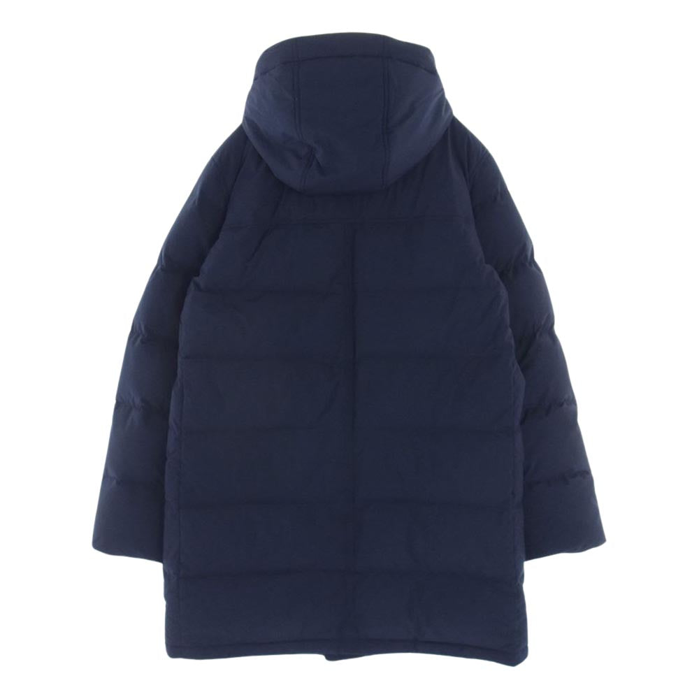 ランズエンド ダウン ダッフル ジャケット コート ダークネイビー系 L【中古】