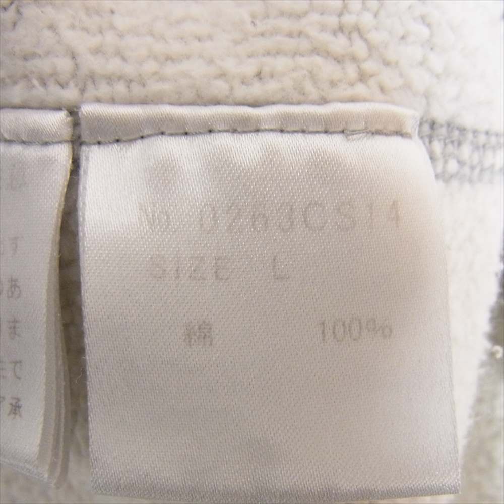 HYSTERIC GLAMOUR ヒステリックグラマー 0263CS14 MASSIVE GIRL マッシブガールプリント クルーネック スウェット トレーナー グレー系 L【中古】