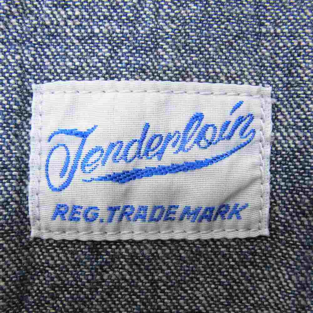 TENDERLOIN テンダーロイン Western Denim Shirt ウエスタン デニム シャツ インディゴブルー系 M【中古】